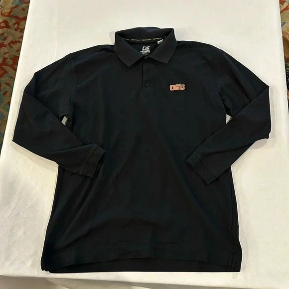 Cutter & Buck Oregon State University men’s long sleeve polo XXL EUC - Picture 1 of 5